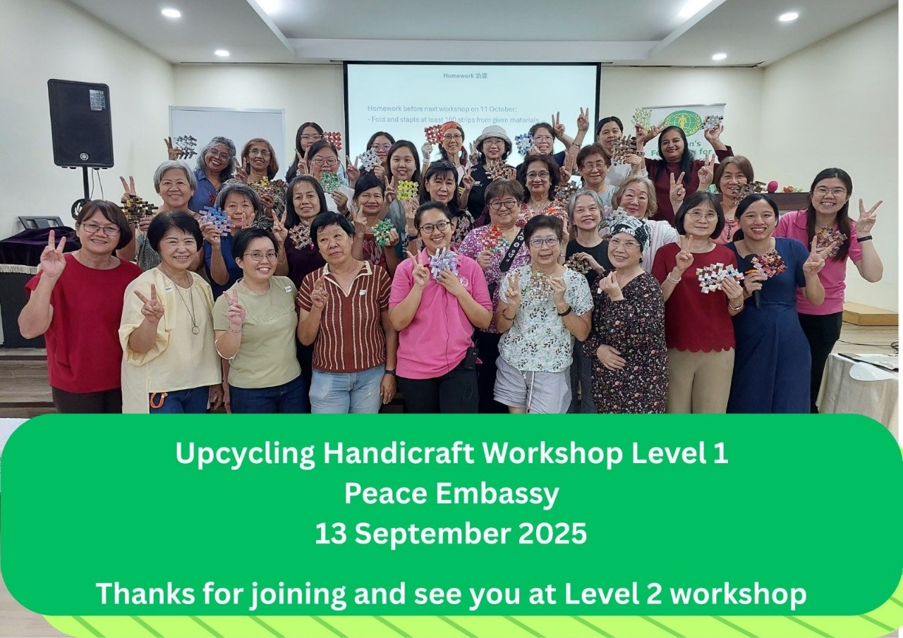 Featured image for “Malaysia: Upcycling Handicraft Workshop”