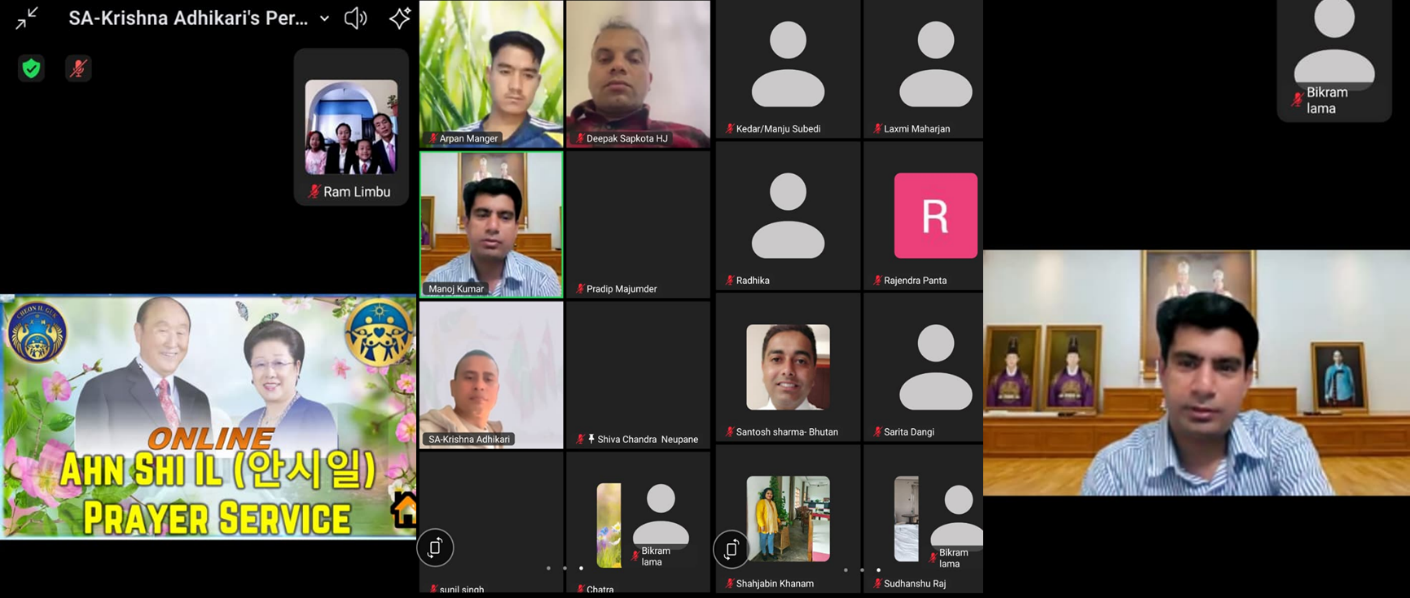 Featured image for “Nepal –  South Asia Ahn Shi Il morning service”