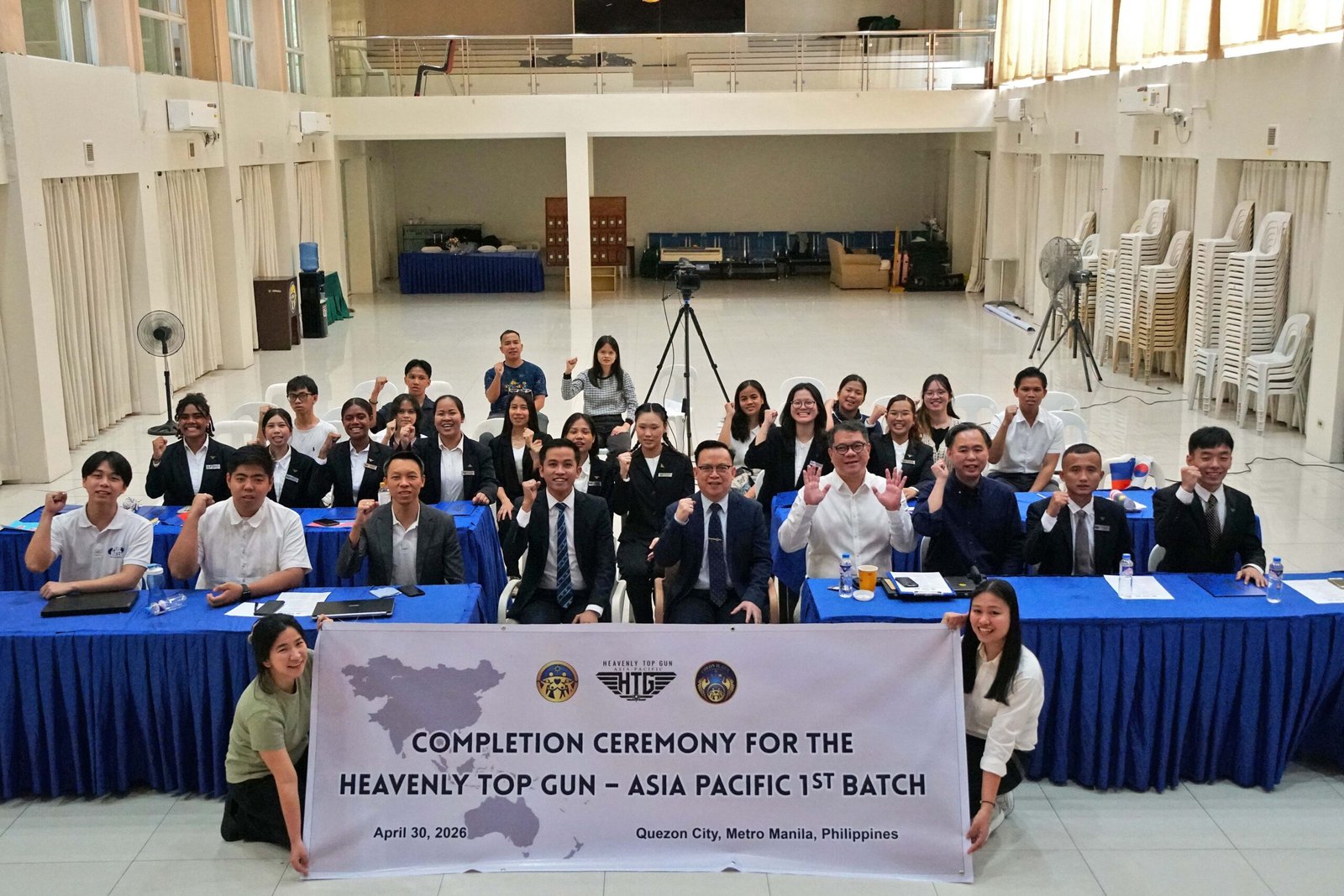 Featured image for “Asia Pacific – Heavenly Top Gun Asia Pacific 1st Batch Completion Ceremony”