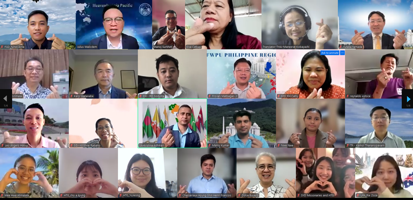 Featured image for “Asia Pacific – HAP Leaders Meeting”