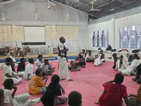 Featured image for “Solomon Islands – Tong Il Moo Do Training”