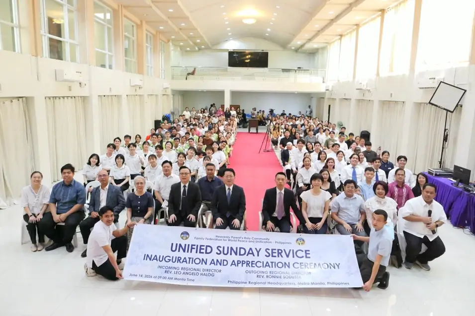 Featured image for “Unified Sunday Service and FFWPU Philippines Leadership Transition Ceremony – Philippines”